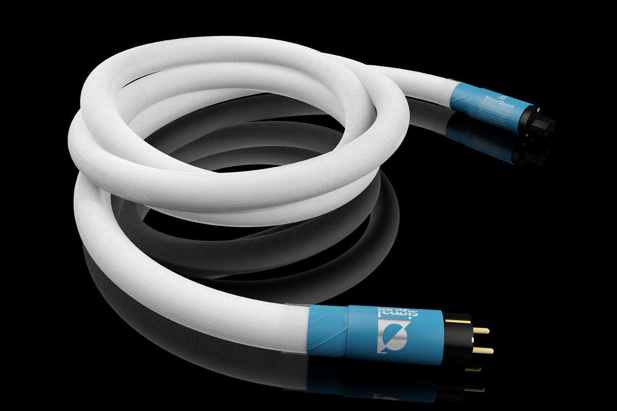 Premium SilverQuest Power Cable by Signal Projects (EU Plug) - High-Performance Audio Cable for Home Theater & Studio Equipment