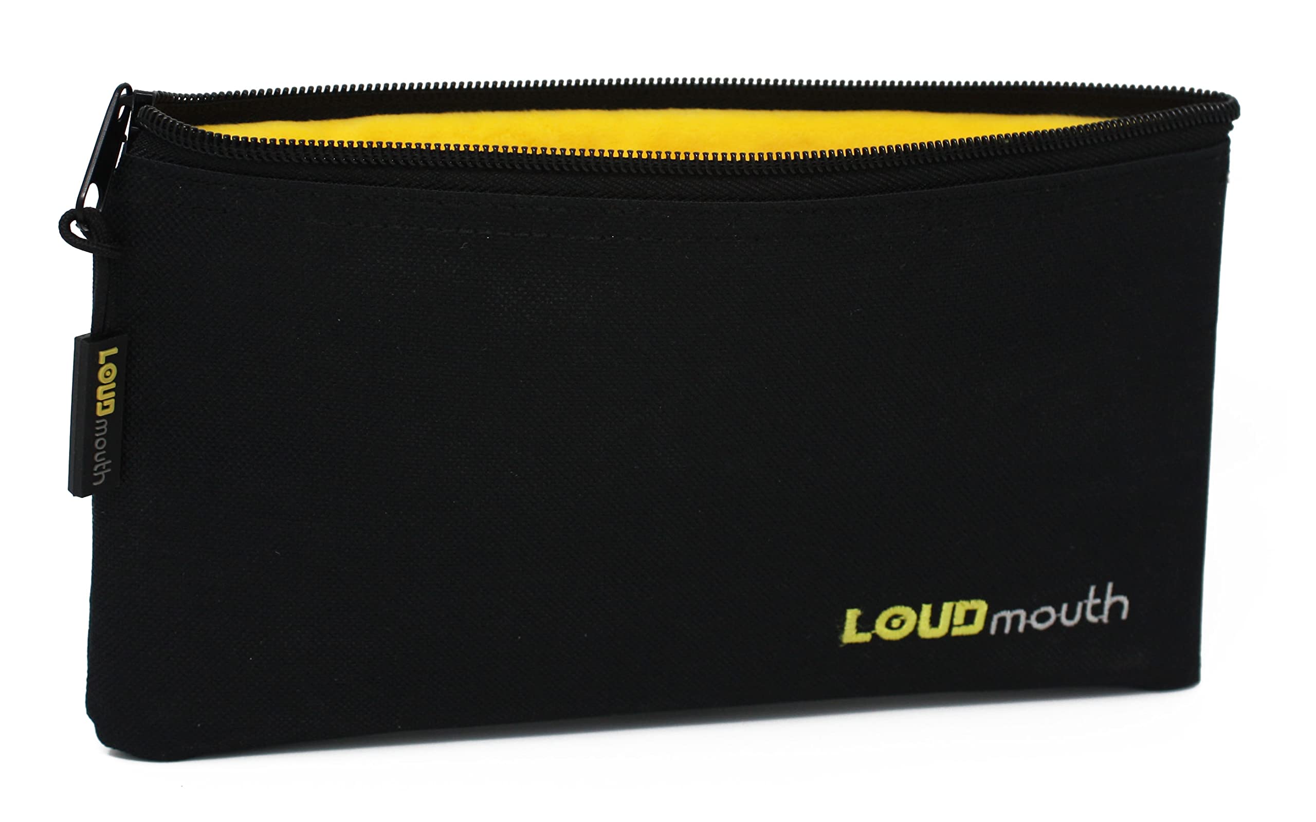 Loudmouth Zippered Pouch for Handheld Wired Microphones - Durable Mic Storage Bag 9.25