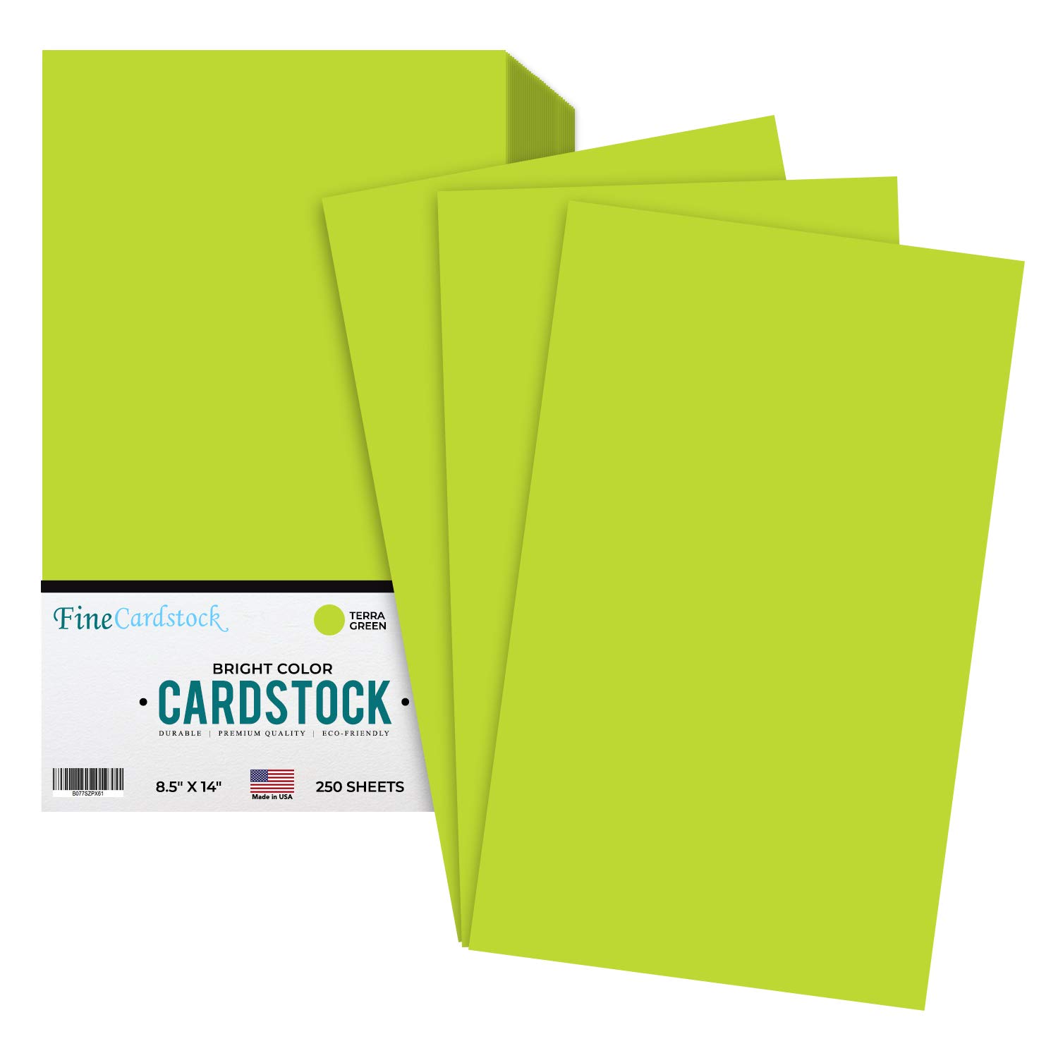 Premium 65-lb Thick Cardstock Paper - 250 Sheets, 8.5