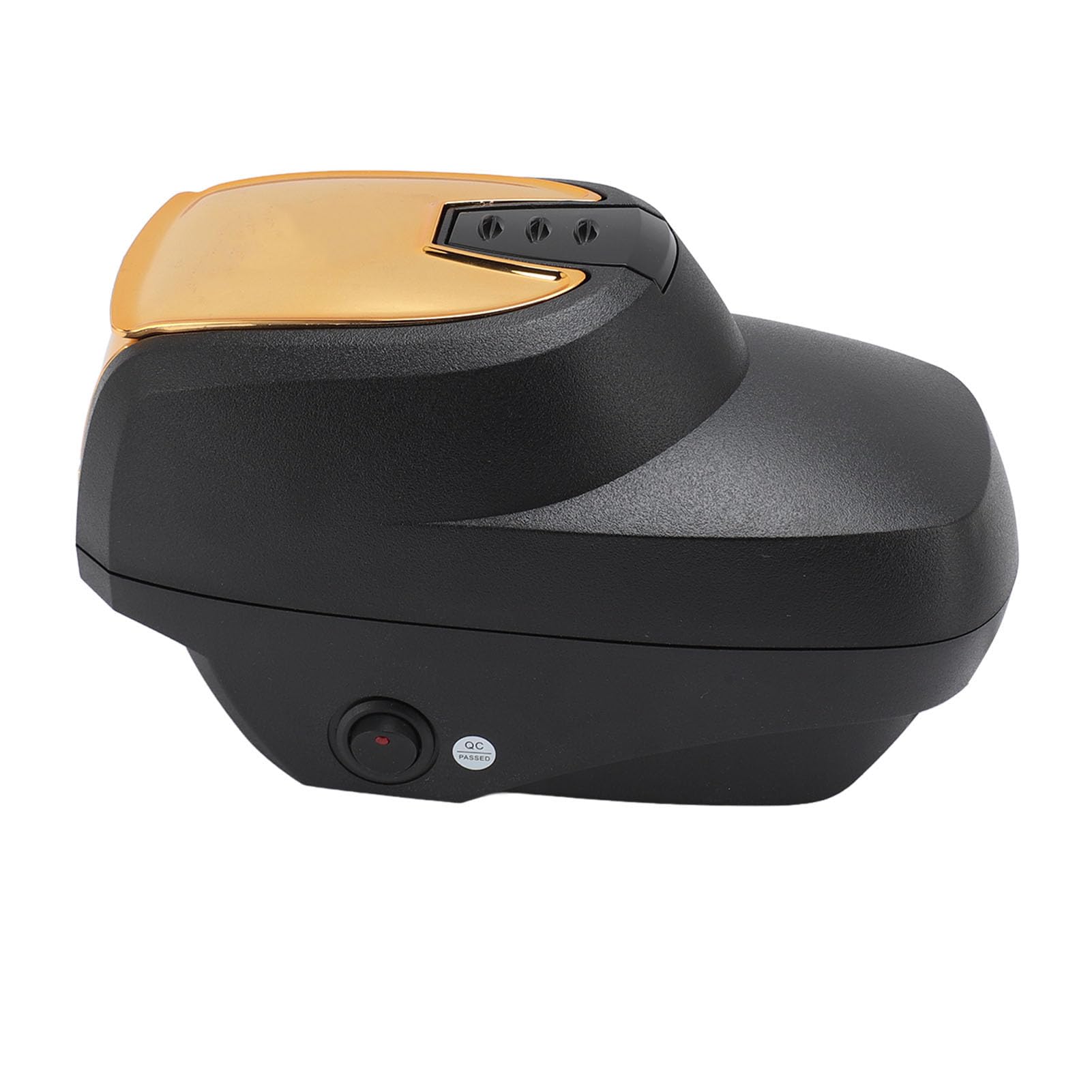 Premium Electric Hot Lather Machine with Rich Foam - Large Capacity Shaving Cream Warmer with Non-Slip Base - Black & Gold Design (110V US Plug) - Perfect for Barber Shops & Home Grooming