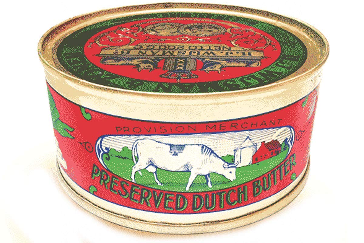 H.J. Wijsman Dutch Butter - Authentic Preserved Butter from Netherlands, 7.05oz (200g) - Perfect for Baking, Cooking & Spreading on Toast