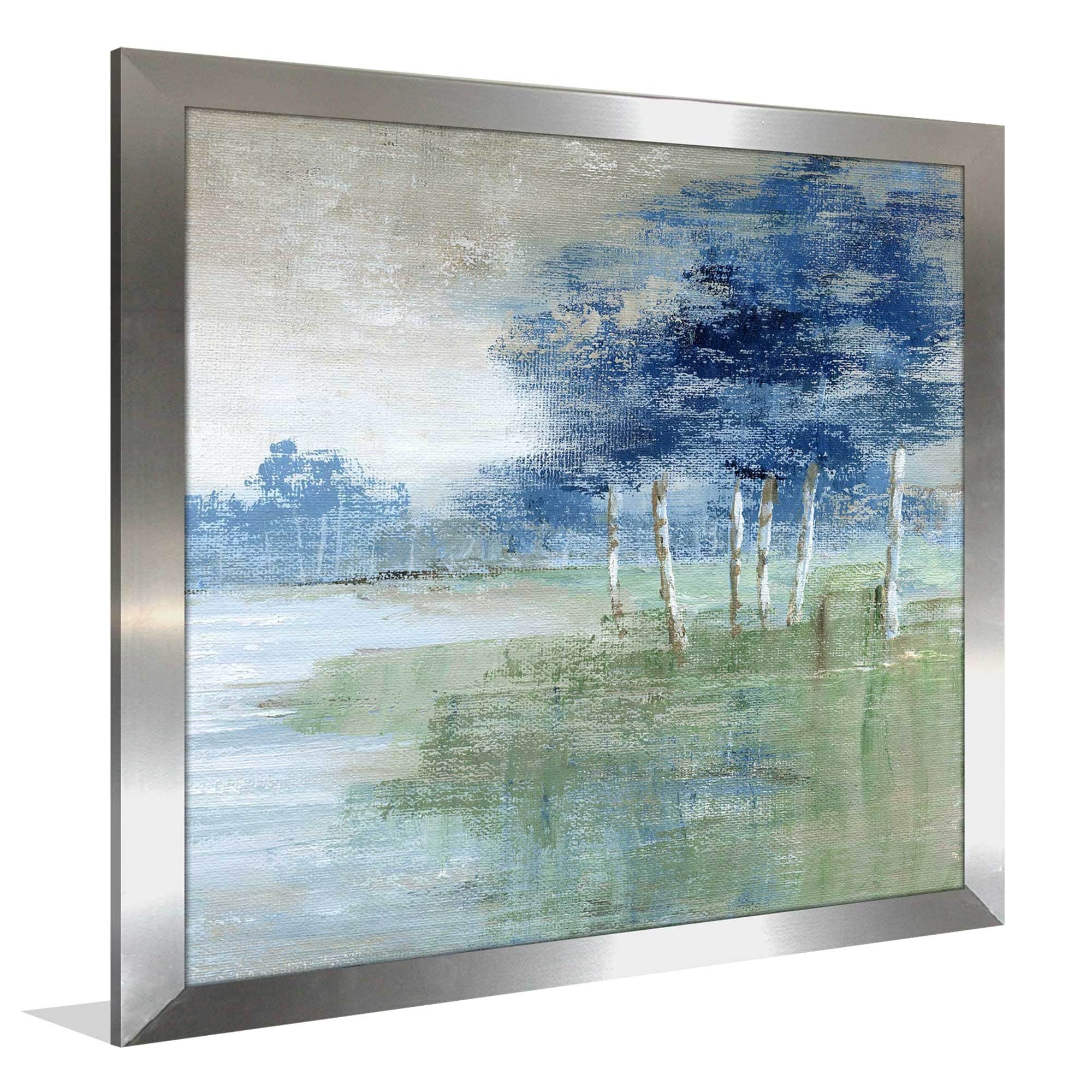 Birch River by Nan 2 - Stunning Acrylic Wall Art Print - Perfect for Living Room, Bedroom & Office Decor