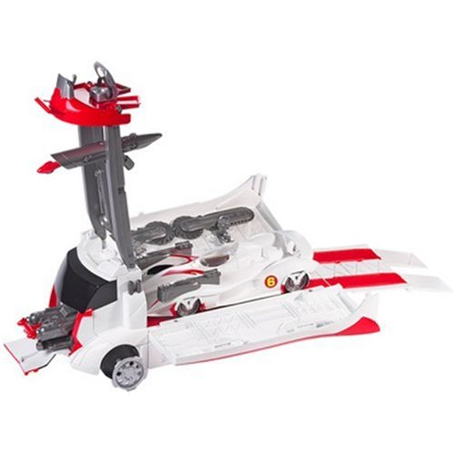 Hot Wheels Speed Racer Mach 6 Die-Cast Car with Battle Rig - Collectible Toy Cars for Kids & Adults - Perfect for Racing Games, Display & Gift Giving