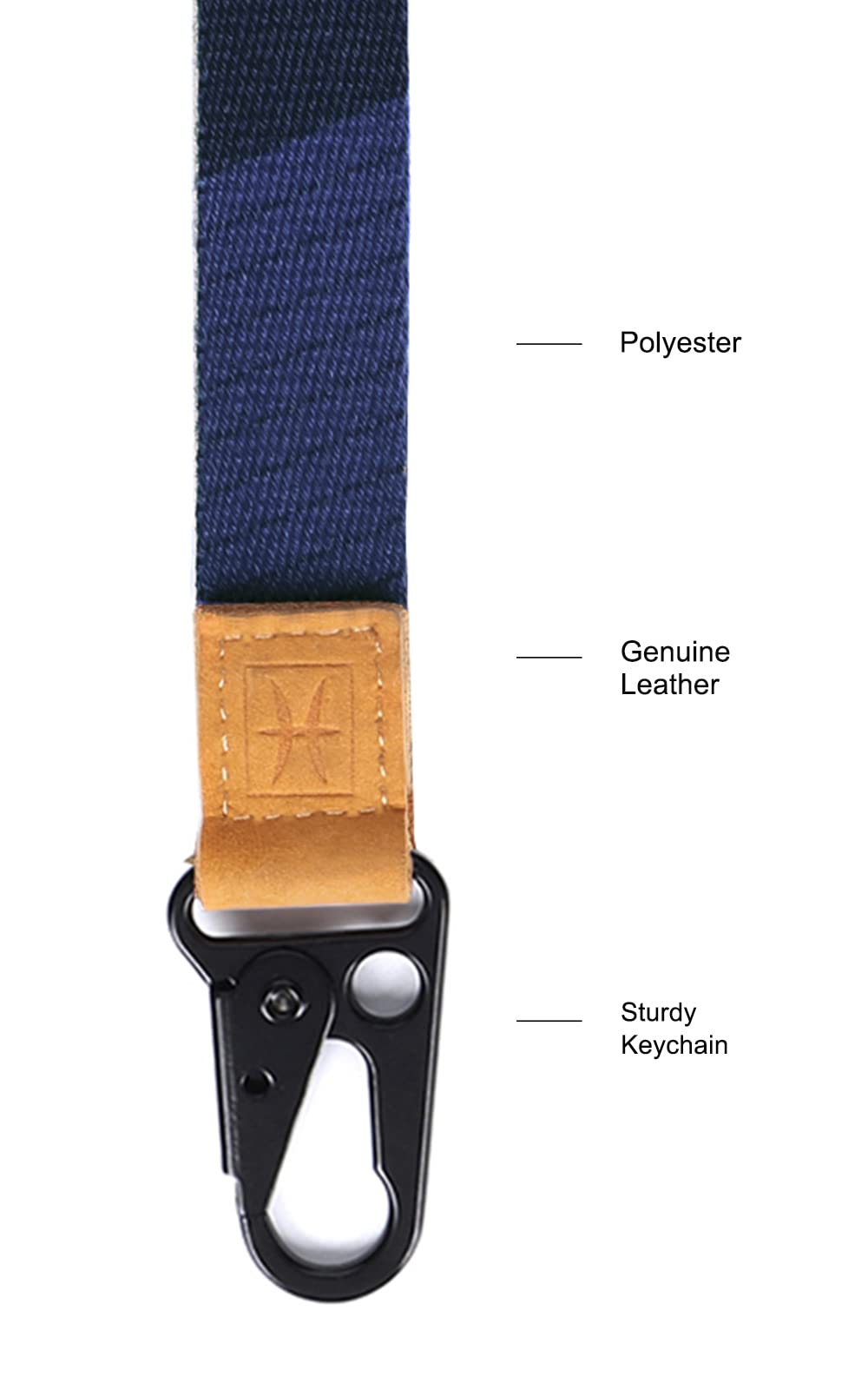 Cool Lanyards for Keys & ID Badges - Durable Neck Strap for Work & Events