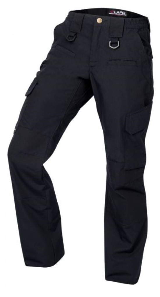 LAPG Women's Tactical Pants - Stretch Elastic Waistband, Durable Ripstop Cargo Work Pants for Police, Military & Outdoor Activities | Perfect for Training, Hiking & Duty Wear