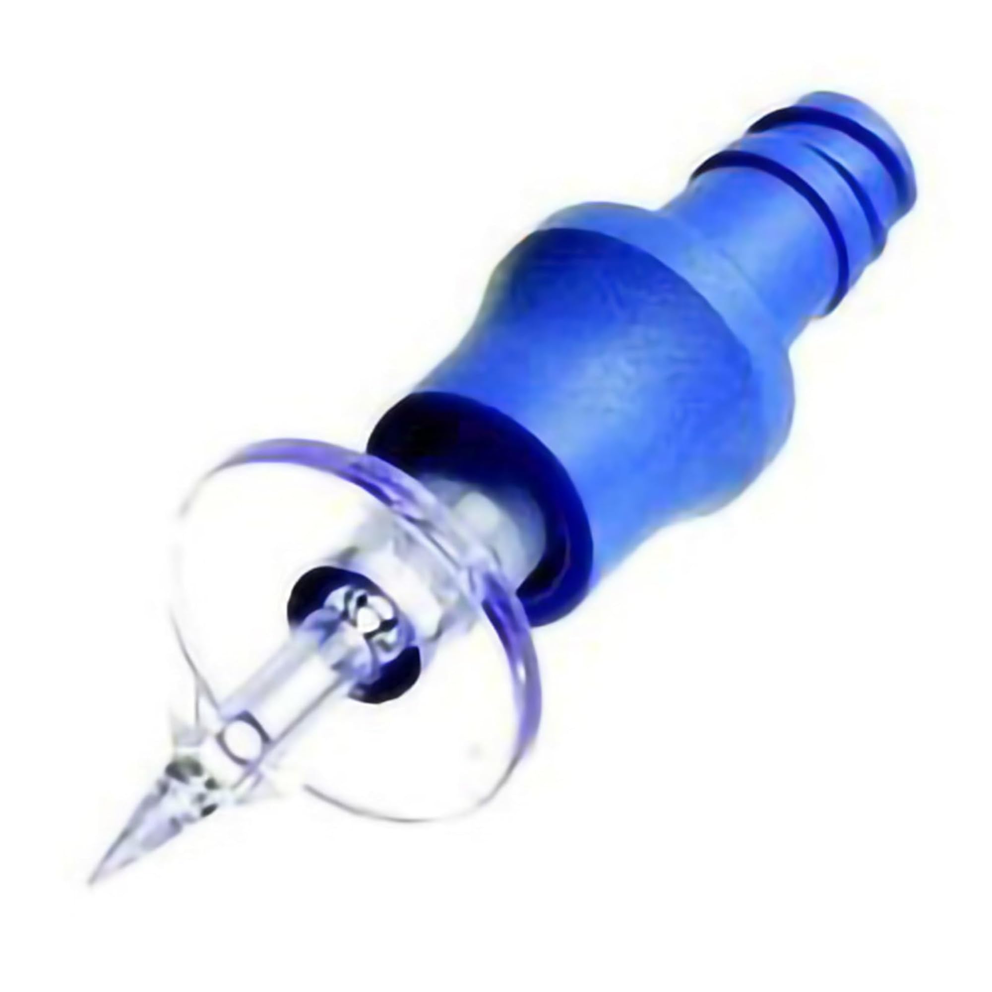 Latex-Free Vial Spike Clave with Needleless Ergonomic Grip - Secure Vial Adapter for Glass Vials (Case of 50) - Ideal for Medical Supplies, Pharmacy, Hospital, and Laboratory Use