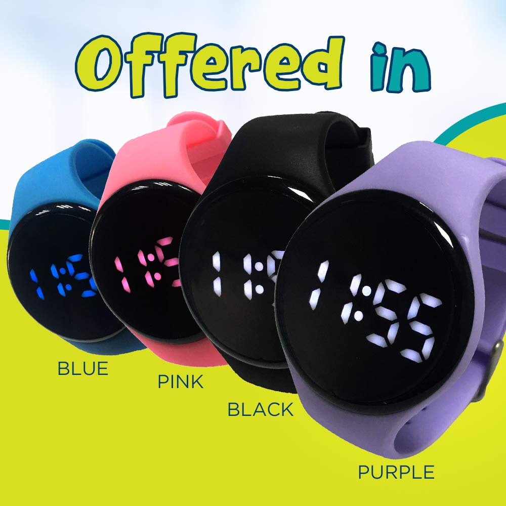Premium Potty Training Watch for Toddlers - Rechargeable Waterproof Digital Timer with Vibration & Music Alerts - Toilet Training Aid for Boys & Girls - Perfect for Home, Daycare and Travel Use