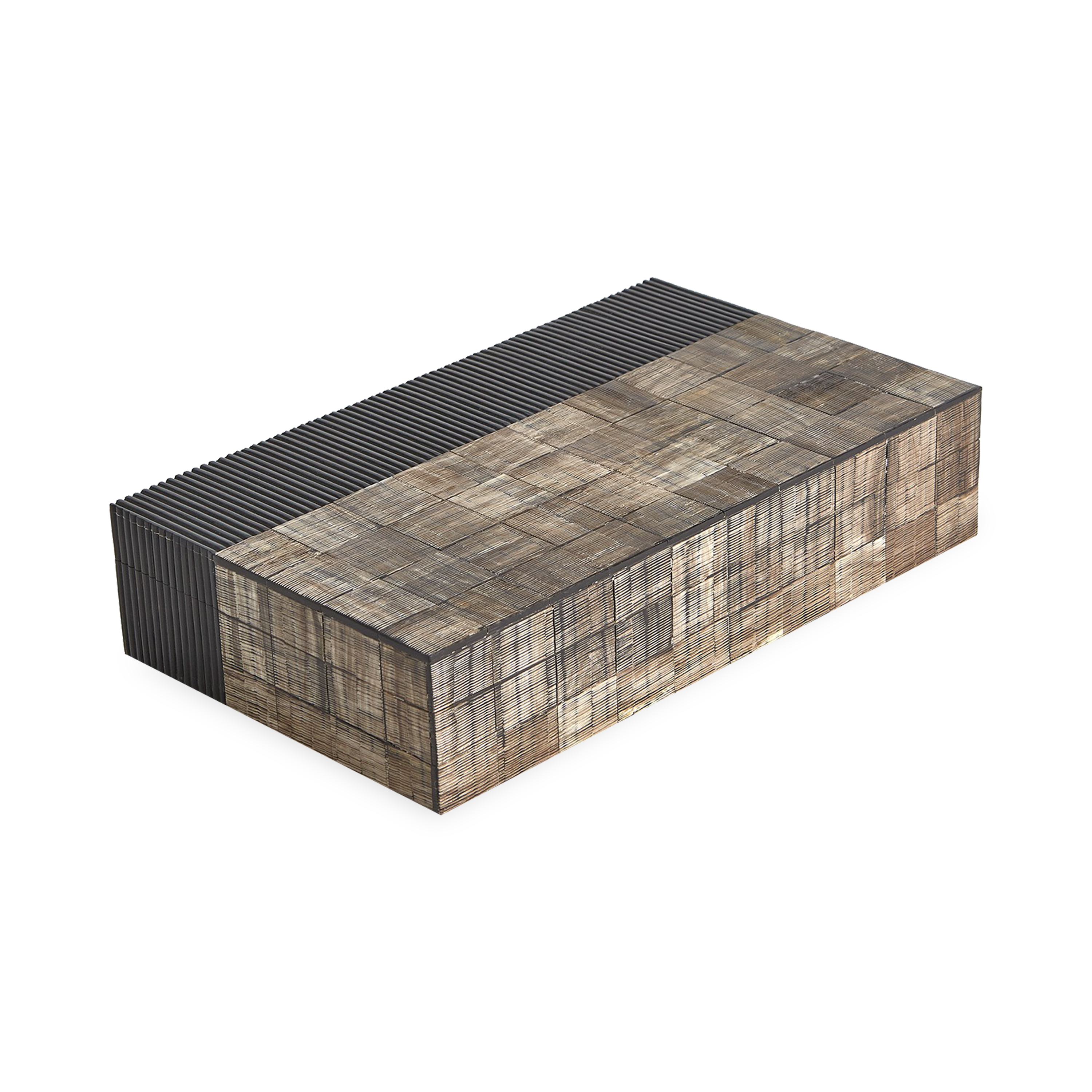 Premium Ribbed Horn Box - Elegant Storage Solution for Jewelry, Spices & Keepsakes | Perfect for Home, Office & Travel Organization