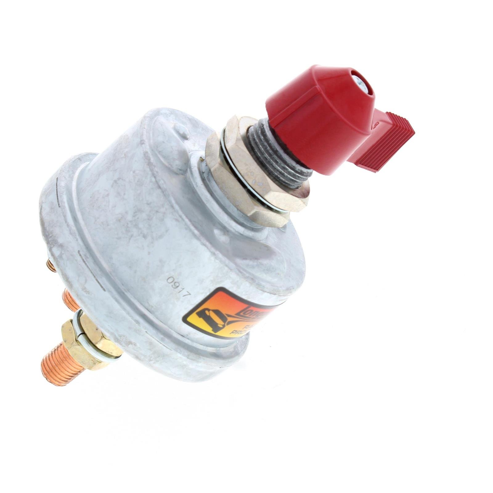 Longacre 45780 Battery Disconnect Switch - Heavy Duty On/Off Power Cutoff for Cars, Boats, RVs - Perfect for Vehicle Storage, Maintenance & Emergency Shutoff