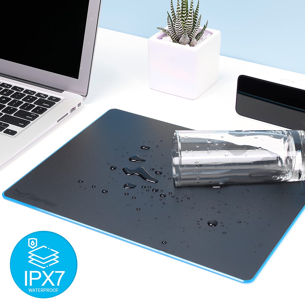 Premium Esports Hard Mouse Pad - Ultra Smooth Plastic Resin Surface, Waterproof & Odorless - Fast & Precise Tracking for Gaming & Office Use - Perfect for PC, Laptop, Workstation & Competitive Gaming