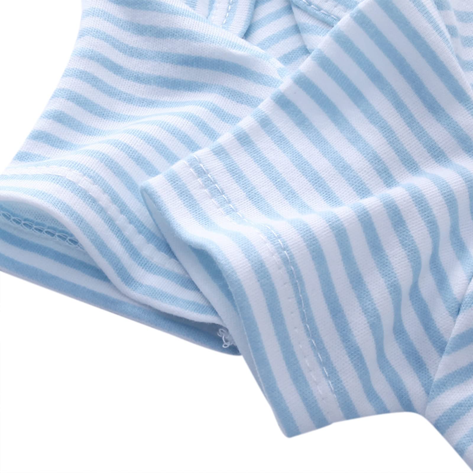 Newborn Baby Clothes Set - Soft Cotton Short Sleeve Bodysuits & Pants for Boys & Girls - Cute Layette Gift Set for Hospital, Photo Shoots & Daily Wear
