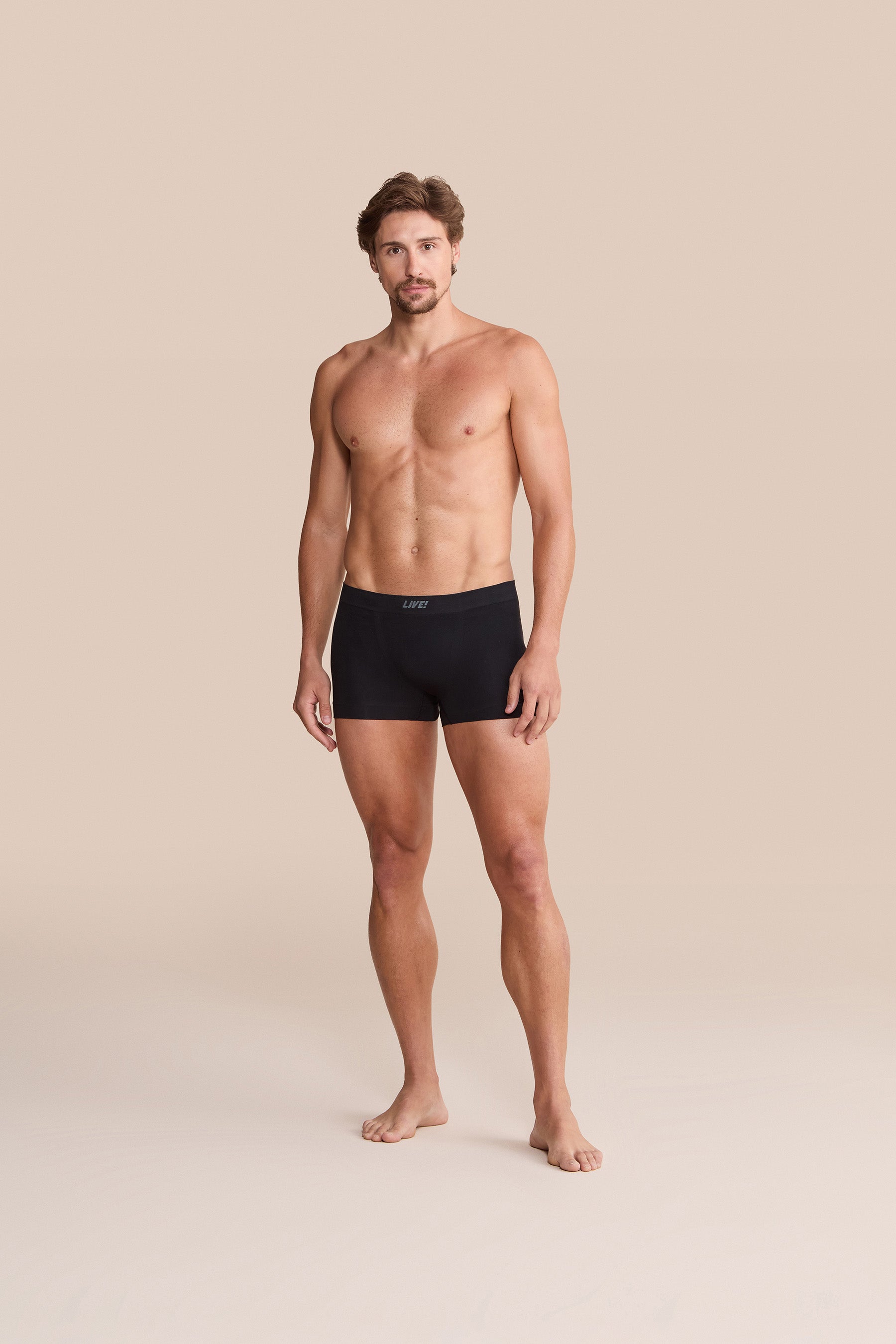 Seamless Boxer Briefs for Men - Ultra Soft Stretch Comfort Underwear - Perfect for Workout, Lounge & Everyday Wear