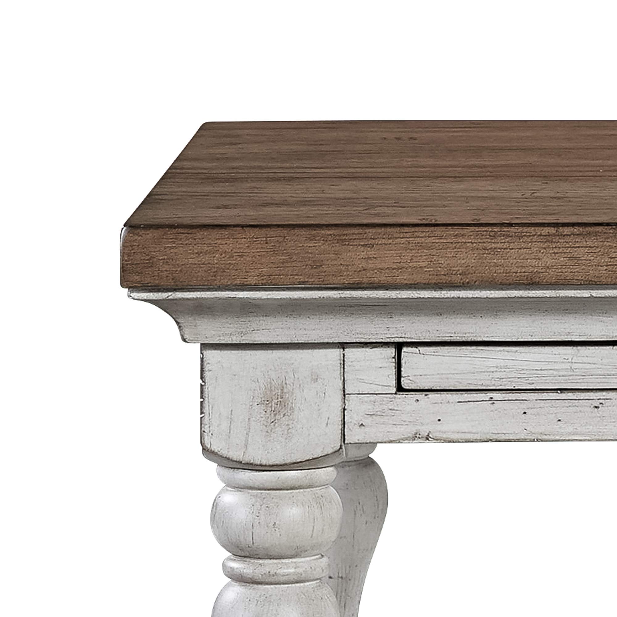 Liberty Furniture Industries White 1-Drawer Nightstand - Modern Bedside Table for Bedroom, Living Room & Guest Room Storage