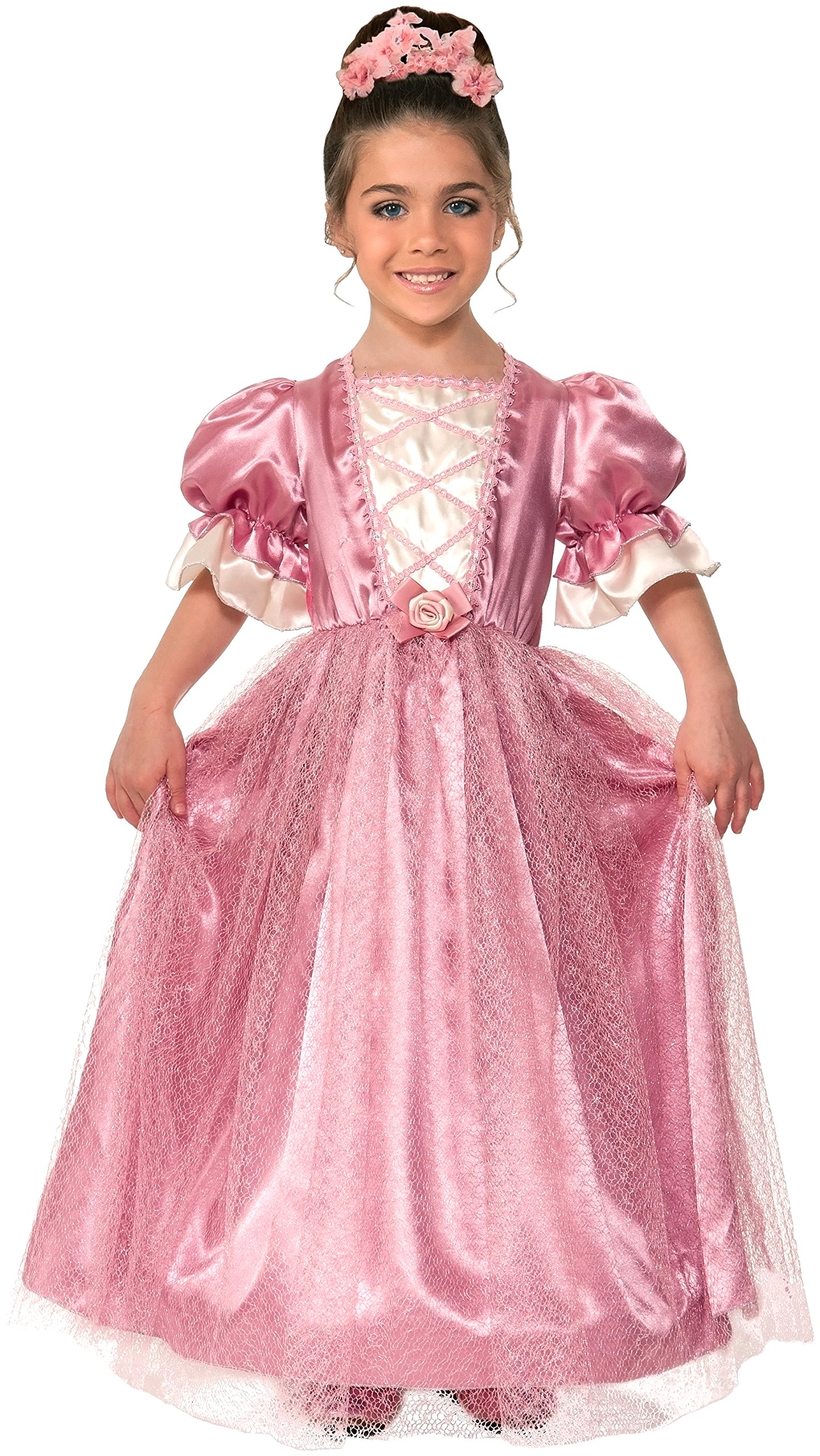 Elegant Lady Rose Costume - Victorian Style Dress for Women | Perfect for Halloween, Cosplay, and Themed Parties