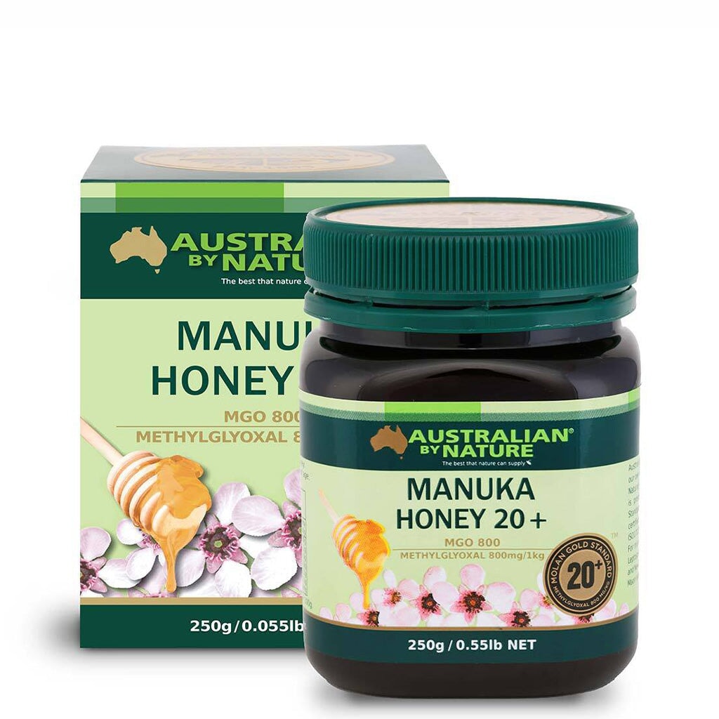 Australian By Nature Manuka Honey 20+ UMF | Pure Raw New Zealand Manuka Honey | Immune Support & Natural Energy Boost | Perfect for Tea, Toast & Wellness Routines
