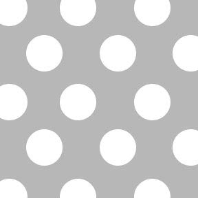 Silver with White Dots