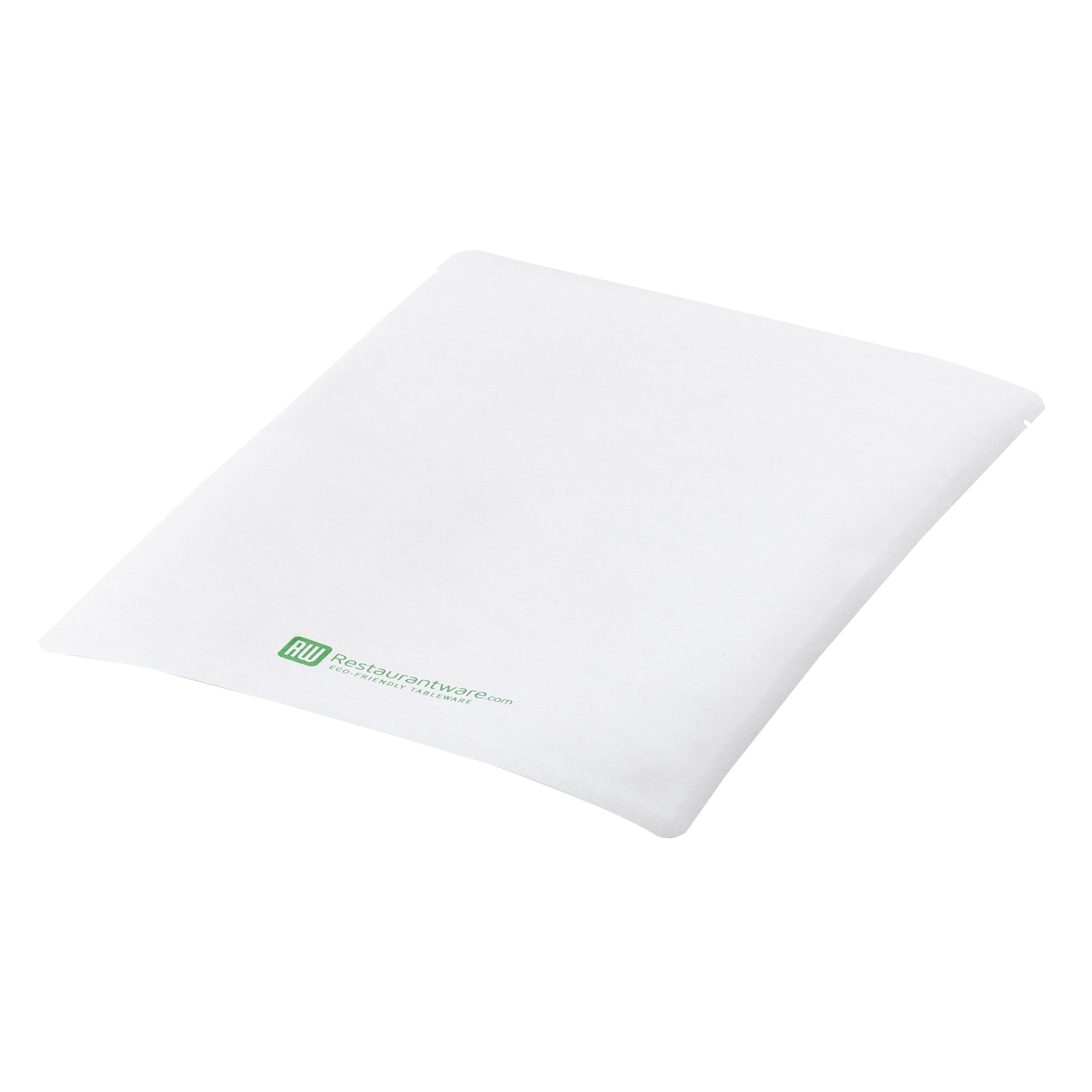 White Plastic Medium Sandwich & Snack Bags - Heat Sealable Food Storage (8.75
