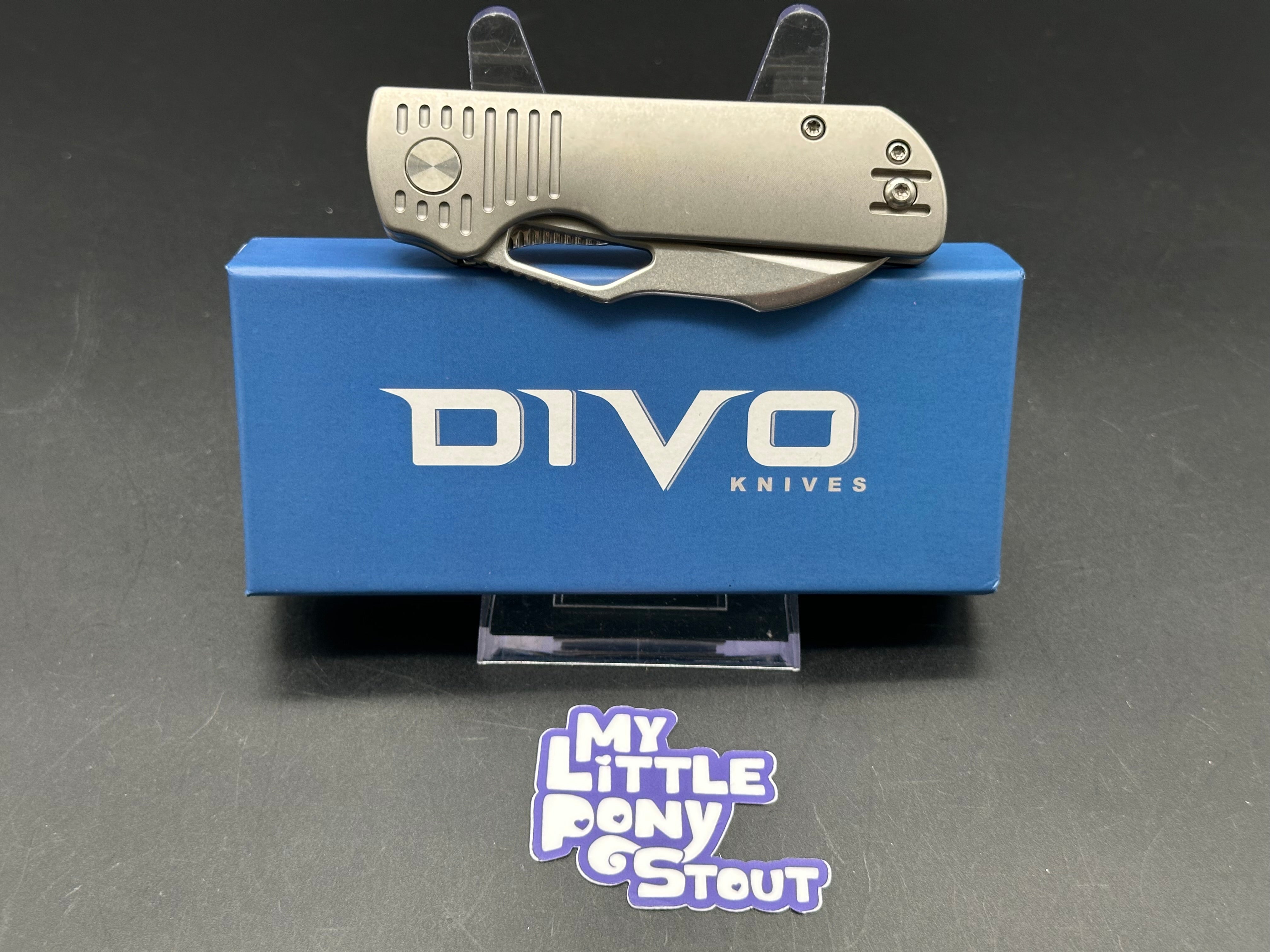 DIVO Premium Pony Stout Folding Knife - 2.84