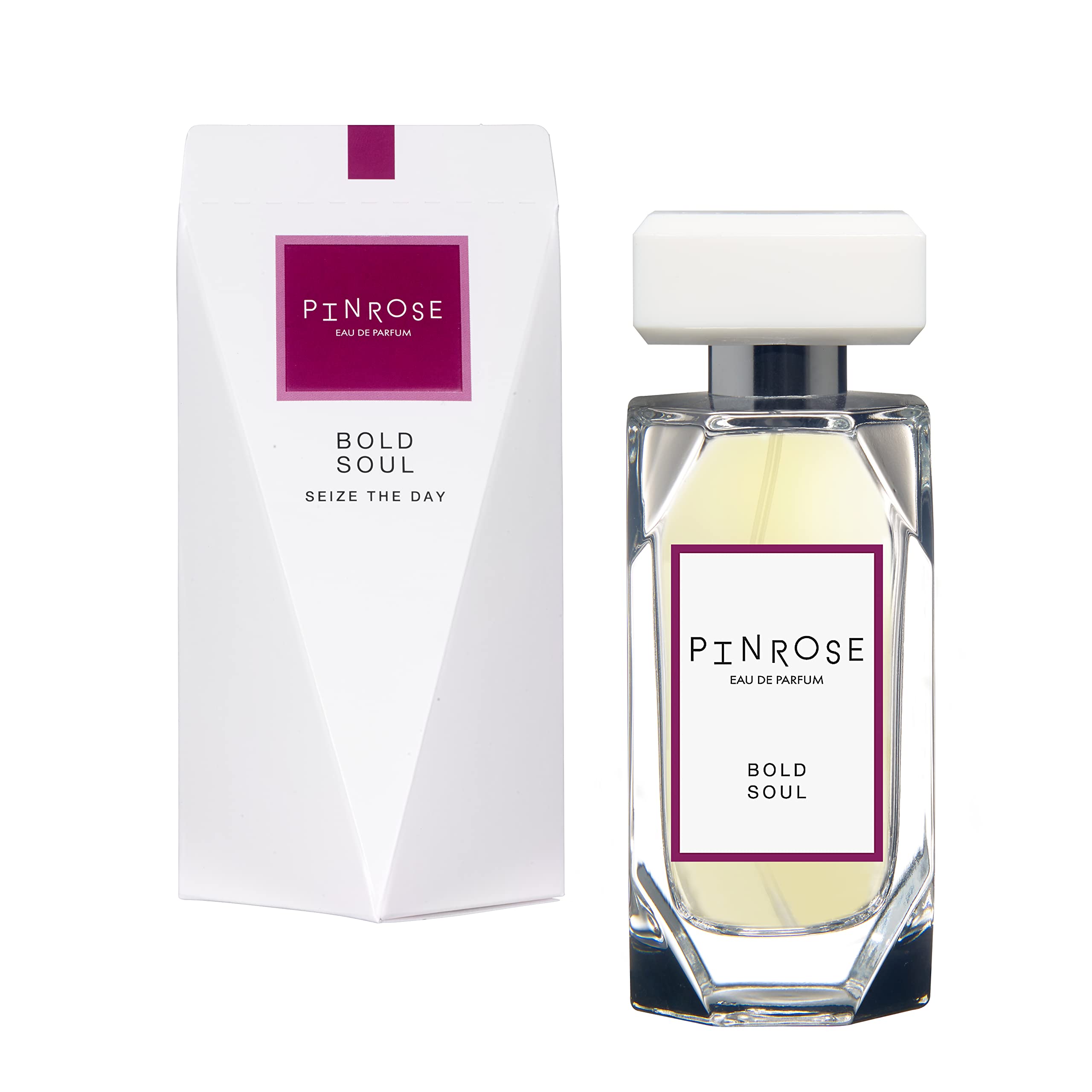 PINROSE Bold Soul Eau de Parfum Spray - Vegan, Cruelty-Free Fragrance with Blackberry, Tuberose & Vanilla Notes | Hypoallergenic Perfume for Women | Perfect for Date Night & Special Occasions