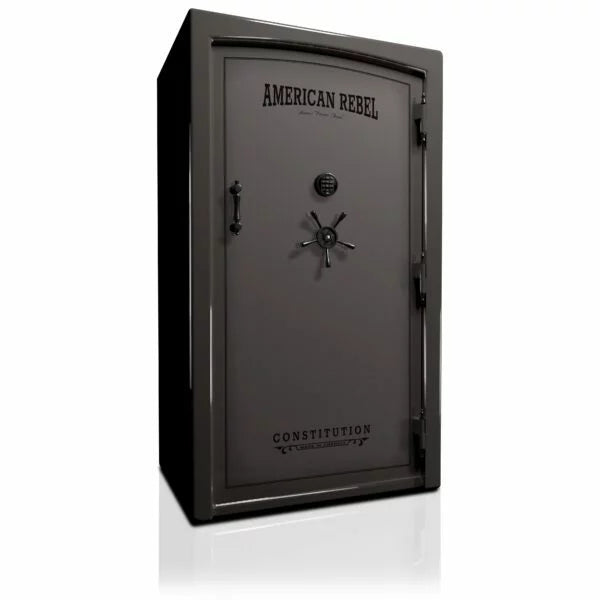 American Rebel CS50 Constitution 50 Gun Safe - Heavy Duty Fireproof Security Safe for Home & Office - Pistol & Rifle Storage with Digital Keypad - Perfect for Gun Owners, Collectors & Firearms Enthusiasts
