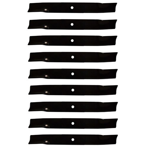 (9 Pack) Premium High Lift Replacement Lawn Mower Blades - Compatible with Toro 105-7718, 105-7718-03, 105-7777-03 - Durable Cutting Blades for Superior Grass Lift & Mulching Performance - Ideal for Residential & Commercial Lawn Care