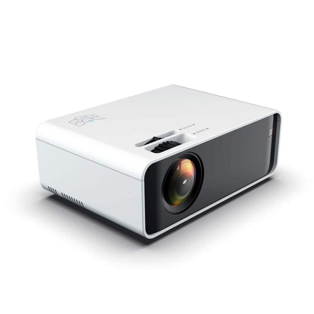 MMD Portable LED Home Cinema Projector - HDMI/VGA/USB/TF/AV Input Mini Video Projector for Android & Smartphones | Perfect for Movie Nights, Gaming & Outdoor Entertainment