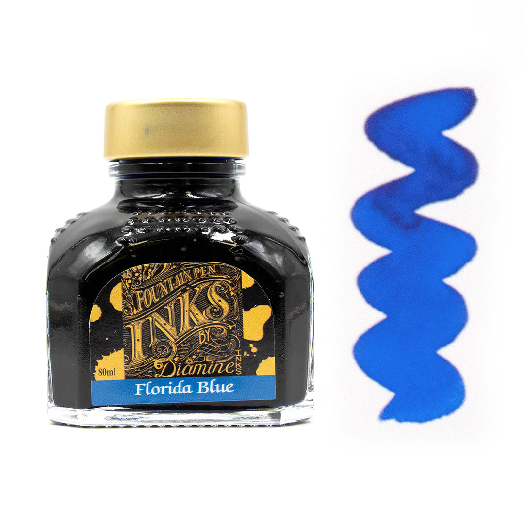 Premium Diamine Ink Bottle 80ml - Vibrant Fountain Pen Ink for Calligraphy, Journaling & Artistic Writing - Smooth Flow & Rich Colors