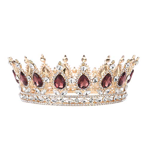 Elegant Wedding Tiara & Crown Set - Comfortable Bridal Hair Accessories for Bride and Bridesmaids | Perfect for Wedding Ceremony, Photo Shoot Props, and Special Occasions
