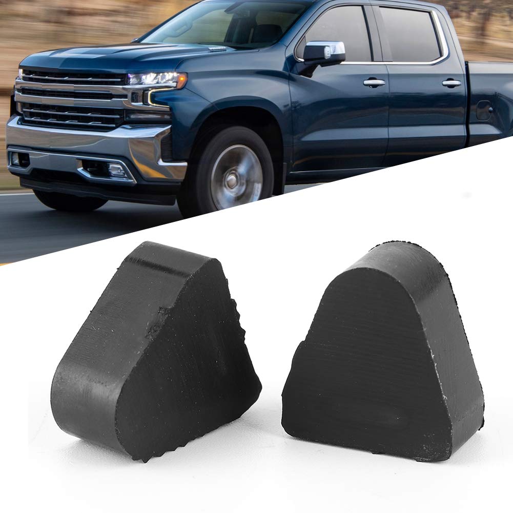 Rubber Tailgate Bumper Stop - 16633065 Replacement Rear Gate Cushion for LH/RH Side - Perfect for Truck Tailgate Protection & Noise Reduction