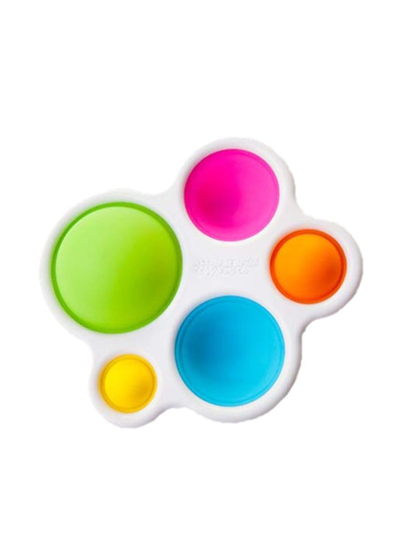Dimpl Baby Sensory Toy - BPA-Free Silicone Pop Fidget Toy for Kids & Toddlers - Stress Relief & Fine Motor Skills Development - Perfect for Travel, Home & Classroom Use