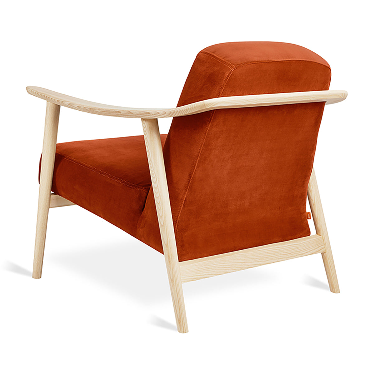 Baltic Fabric Armchair - Modern Upholstered Accent Chair for Living Room, Bedroom & Office - Comfortable Lounge Seating with Sturdy Wooden Legs