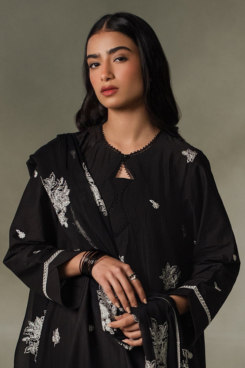 Elegant Monochromatic 2-Piece Set (Shirt & Dupatta) for Women - Perfect for Weddings, Parties & Festive Occasions