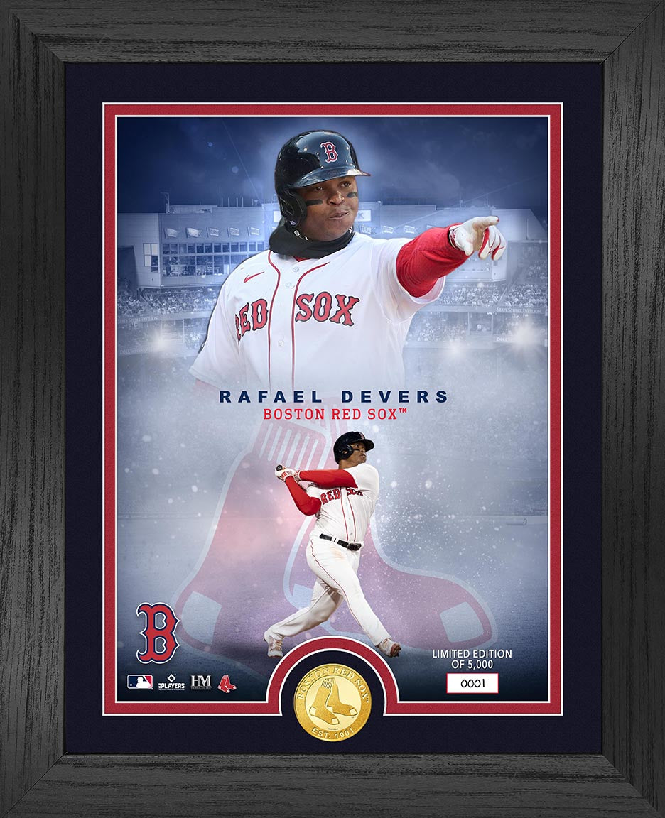 Rafael Devers Boston Red Sox Legends Commemorative Bronze Coin with Photo - Limited Edition Collectible for Baseball Fans & Sports Memorabilia Enthusiasts - Perfect for Display, Gifts, and Fan Collections
