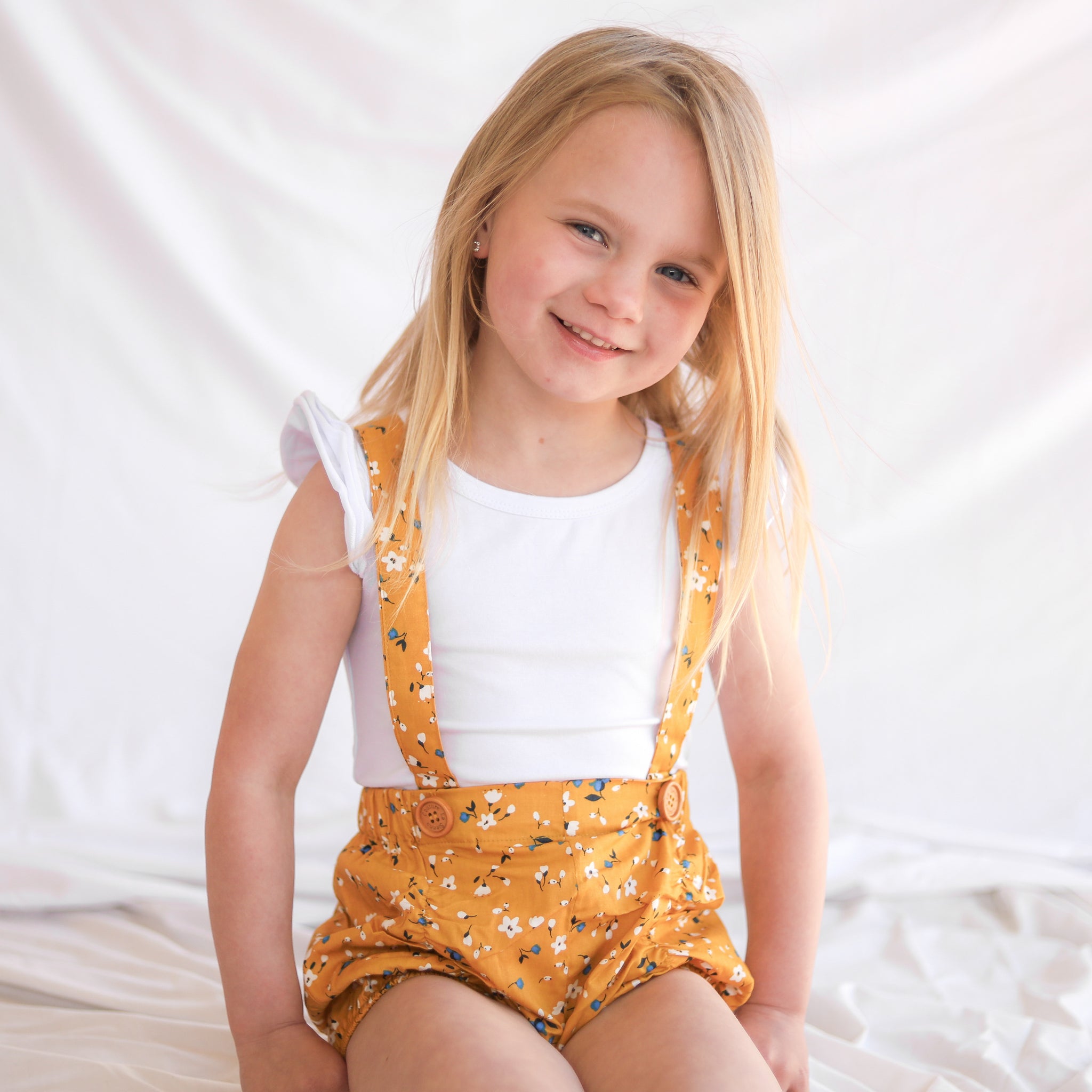 Matilda Suspender Shorts for Women - Stylish and Comfortable High Waisted Denim Shorts with Adjustable Straps | Perfect for Summer Outfits, Casual Wear, and Outdoor Activities