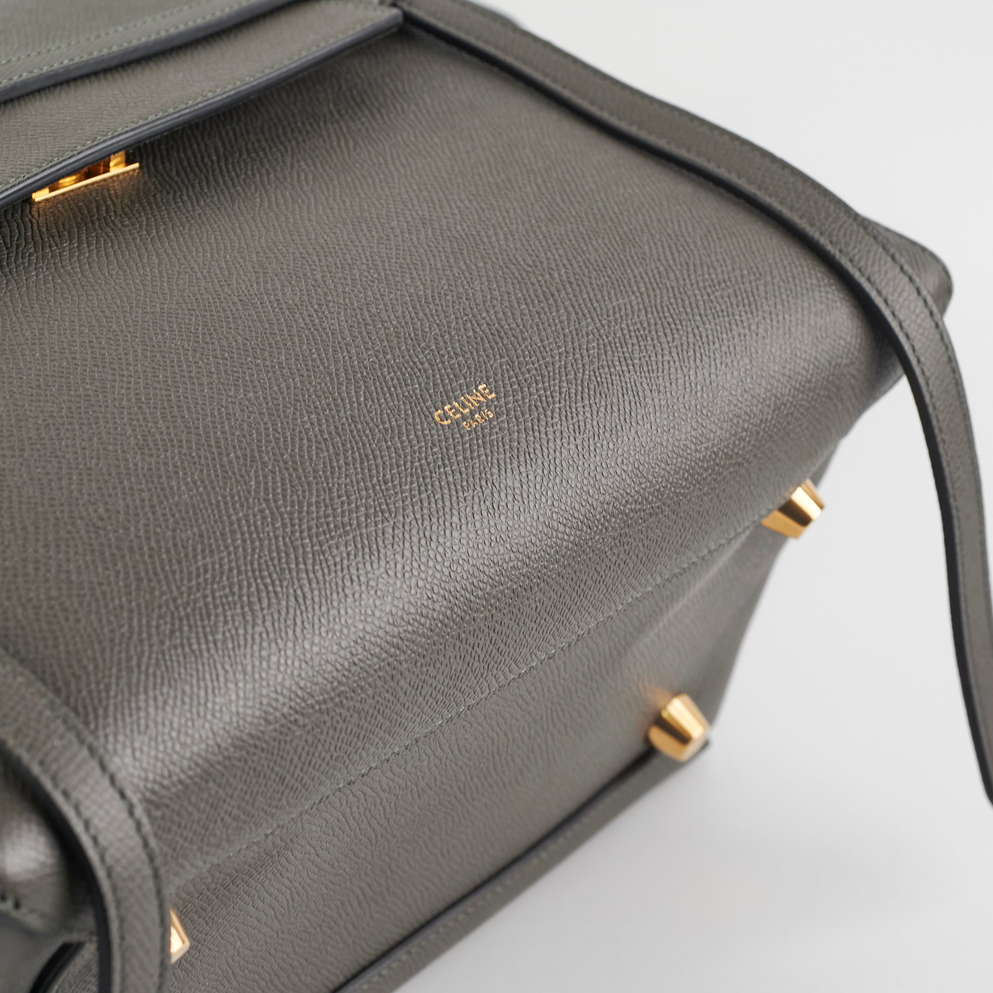 Celine Mini Grey Belt Bag for Women - Stylish Crossbody Shoulder Bag - Perfect for Work, Travel & Everyday Use