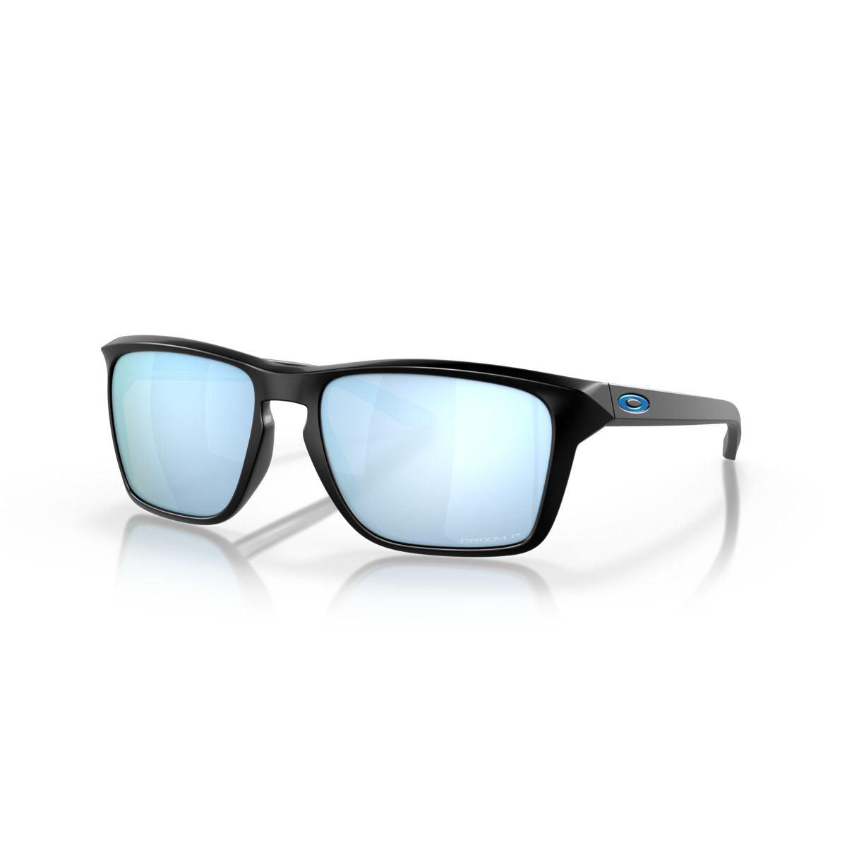 Oakley Sylas Matte Black/Prizm Deep Water Polarized Sunglasses 0OO9448 944827 - UV Protection for Outdoor Sports & Driving
