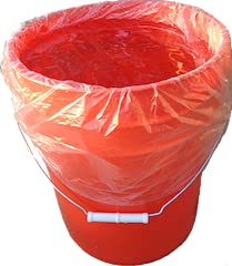Disposable 5 Gallon Bucket Liners - Heavy Duty Brine Bags (100 Pack) - Perfect for Food Storage, Pickling, Brewing & Home Organization