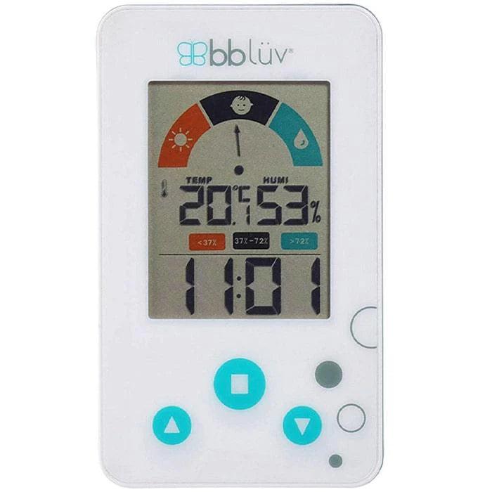 BBLUV iGrö 2-in-1 Digital Baby Room Thermometer & Hygrometer - Accurate Nursery Temperature & Humidity Monitor for Infant Safety & Comfort