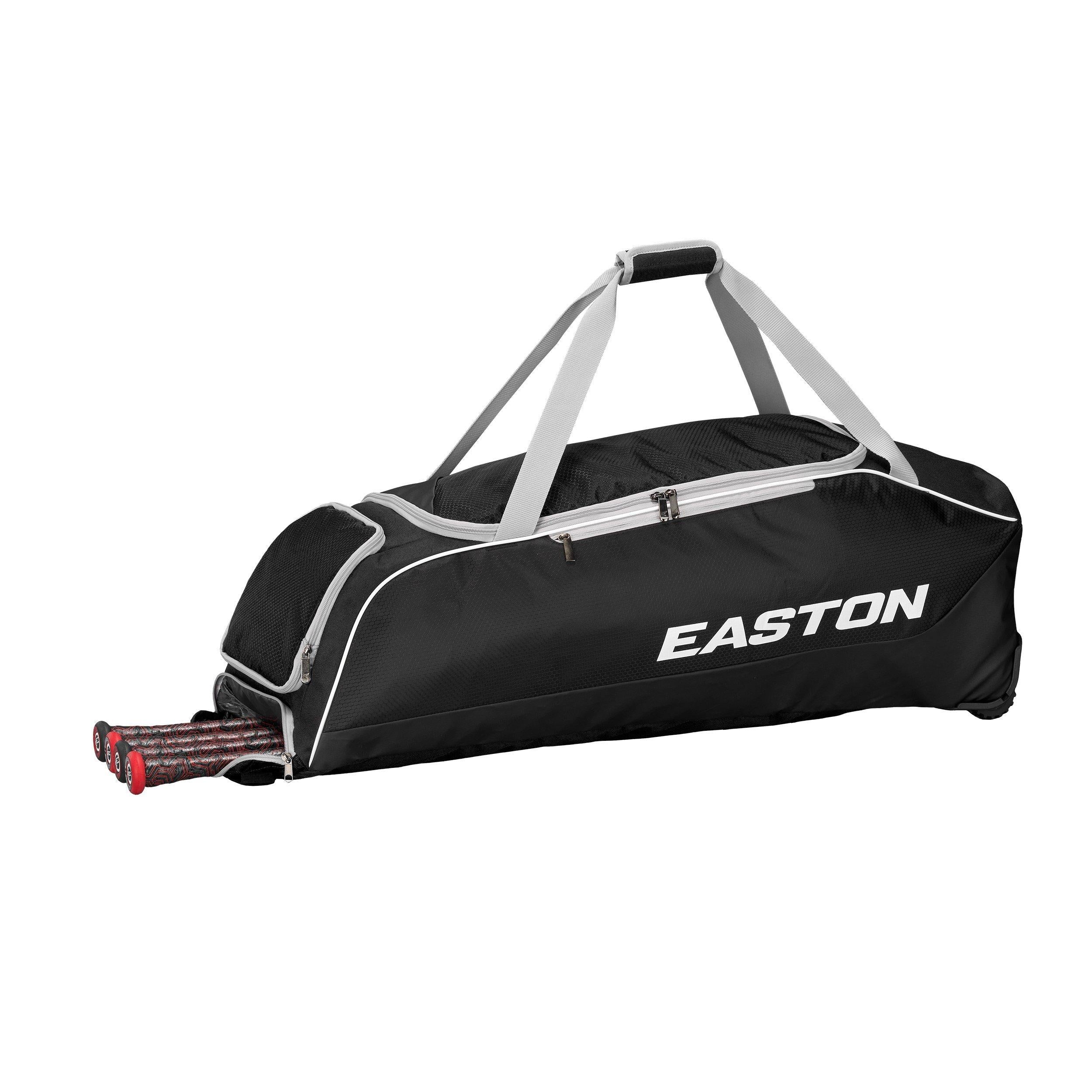 Easton Octane Wheeled Baseball/Softball Equipment Bag with Wheels - Durable Sports Gear for Travel & Games (Model A159056) - Perfect for Team Travel, Tournaments & Practice