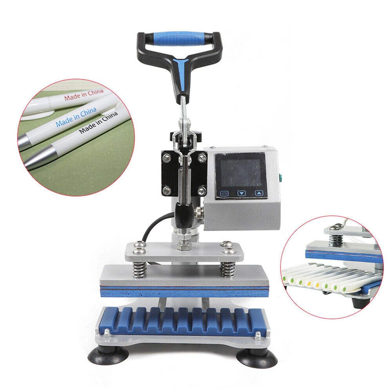 Digital Heat Press Machine for Pens - 10 Slot Pen Printer, 110V 200W Sublimation Printer for Plastic & Ballpoint Pens - Perfect for Custom Pen Printing, Small Business & DIY Craft Projects