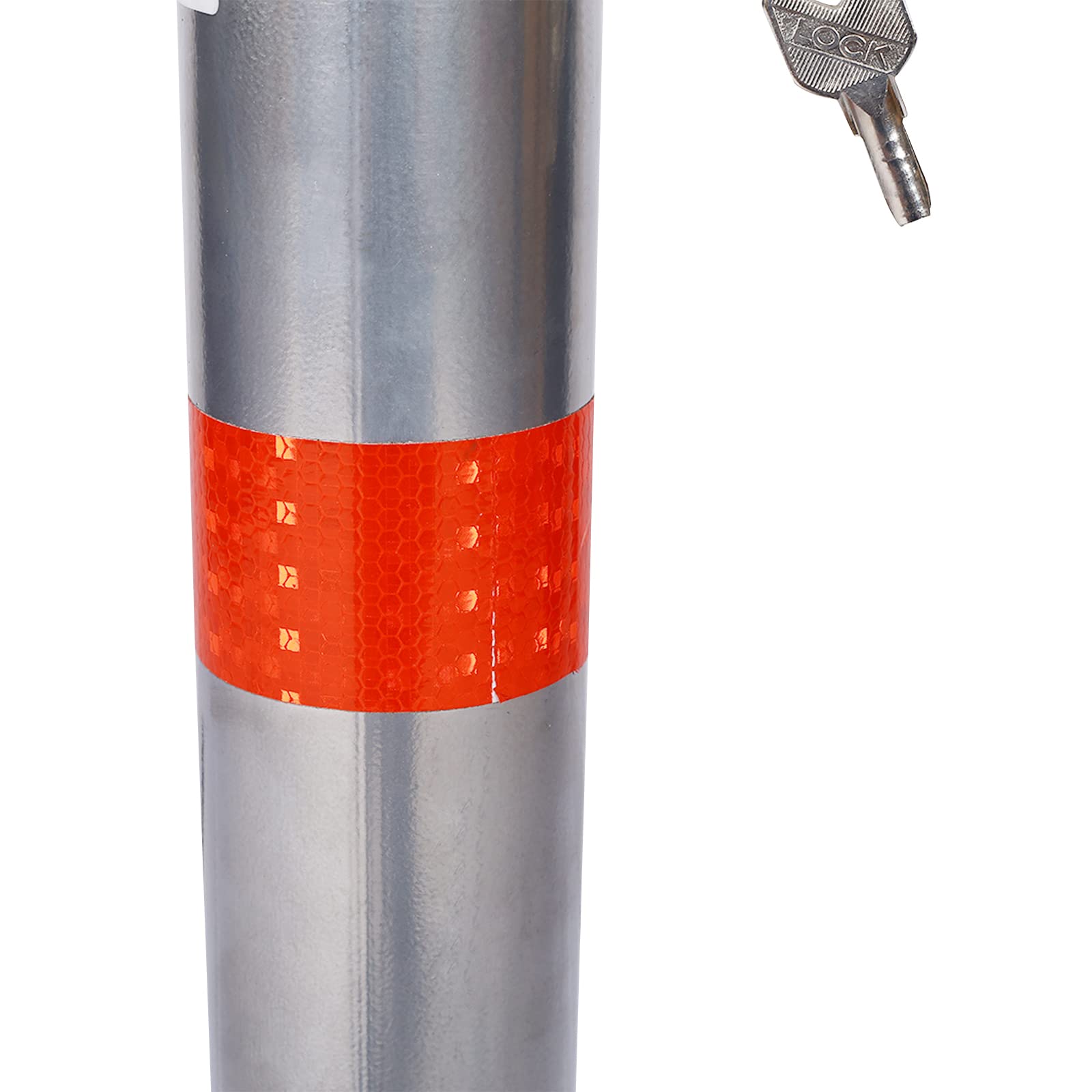 Steel Parking Bollard with Lock - 27.6