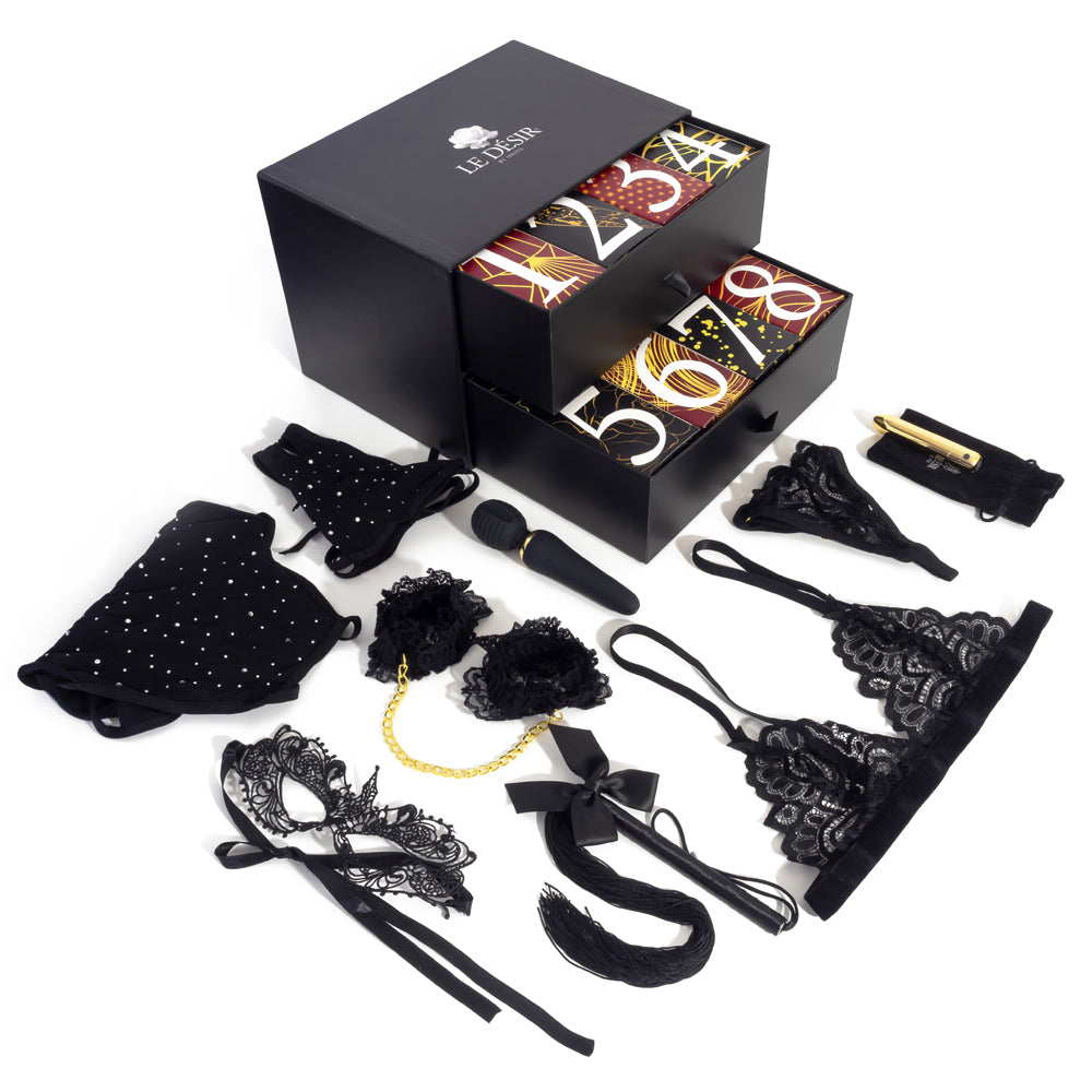 8-Day Christmas Advent Calendar with Lingerie & Sex Toys for Women - Perfect for Romantic Holidays, Couples Gifts & Naughty Surprises
