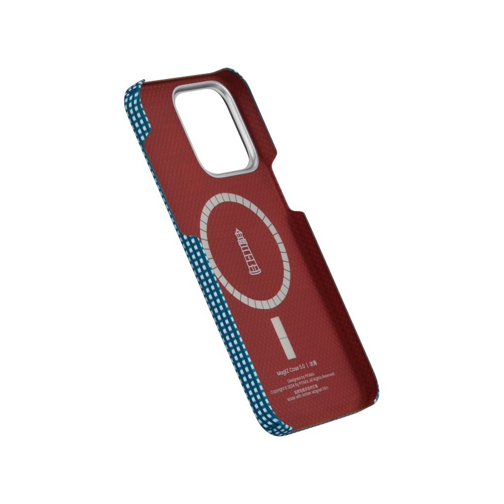 PITAKA x AWA MagEZ Case 5 for iPhone 15 Pro & Pro Max - Slim Protective Magnetic Phone Cover with Wireless Charging | Perfect for Work, Travel & Everyday Use