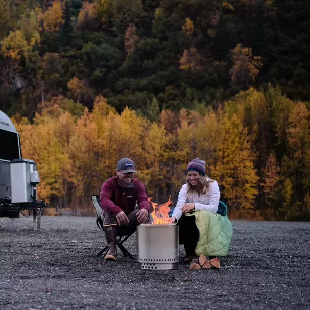 Solo Stove Ranger + Stand 2.0 - Portable Campfire Pit for Outdoor Adventures, Backyard Bonfires & Patio Gatherings | SSRAN SD 2.0