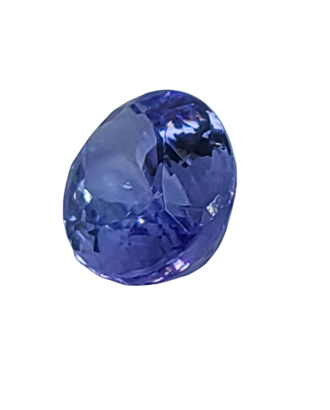 1.895ct Natural Slightly Purplish Blue Tanzanite - 9x7mm Oval Cut VS Loose Gemstone for Solitaire Rings - Perfect for Engagement, Wedding & Anniversary Jewelry