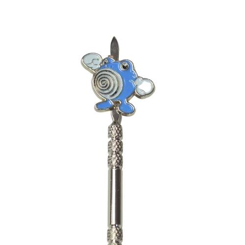 Premium Pokemon Themed Dab Tools - Silicone & Titanium Wax Carving Set for Collectors & Enthusiasts | Perfect for Wax, Oil, and Concentrate Use at Home or On-the-Go