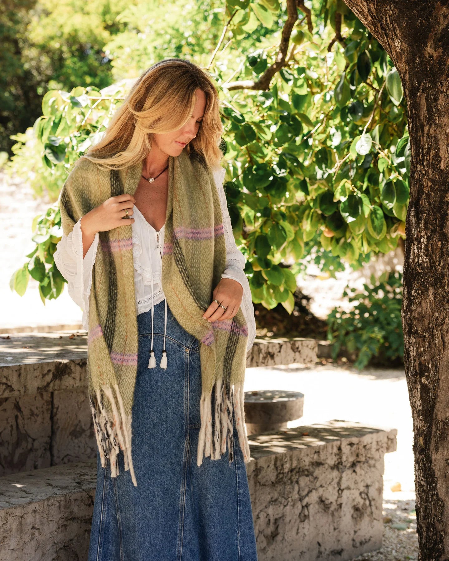 Louenhide Pistachio Bristol Scarf - Soft & Stylish Winter Accessory for Women - Perfect for Cold Weather, Outdoors & Fashion