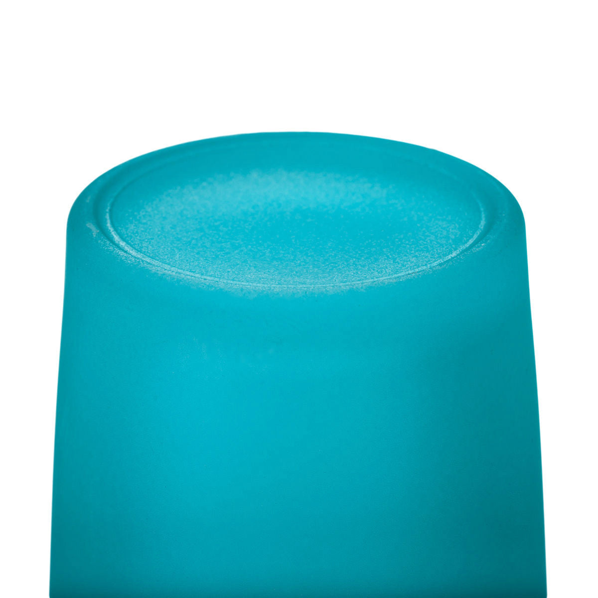 10 Pack Turquoise Frosted Glass Votive Tealight Candle Holders - Elegant Wedding Centerpieces, Christmas Decor, Bridal & Baby Shower Party Supplies - Perfect for Romantic Dinners, Holiday Tablescapes & Special Events