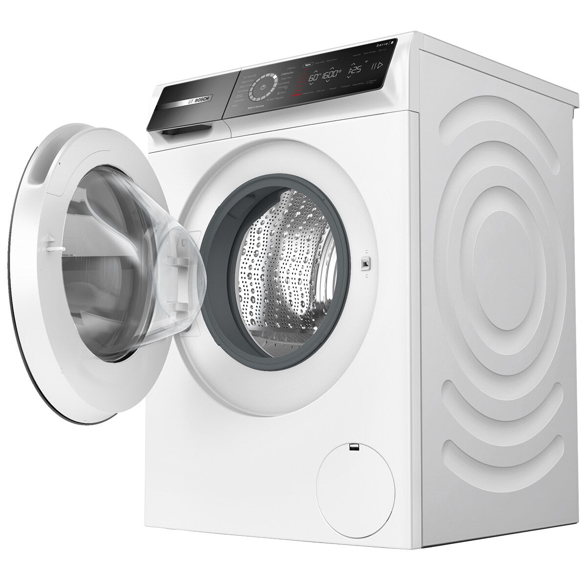Bosch Series 8 10kg Front Load Washing Machine WGB25600AU - Energy Efficient, Quiet Operation for Large Families & Laundry Rooms | Perfect for Apartments, Homes & Shared Spaces