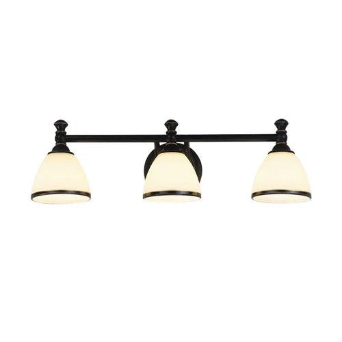 Modern Dual Arm Black & White Minimalist Round Wall Lamp - Adjustable Swing Arm Sconce for Bedroom, Living Room, and Hallway Lighting